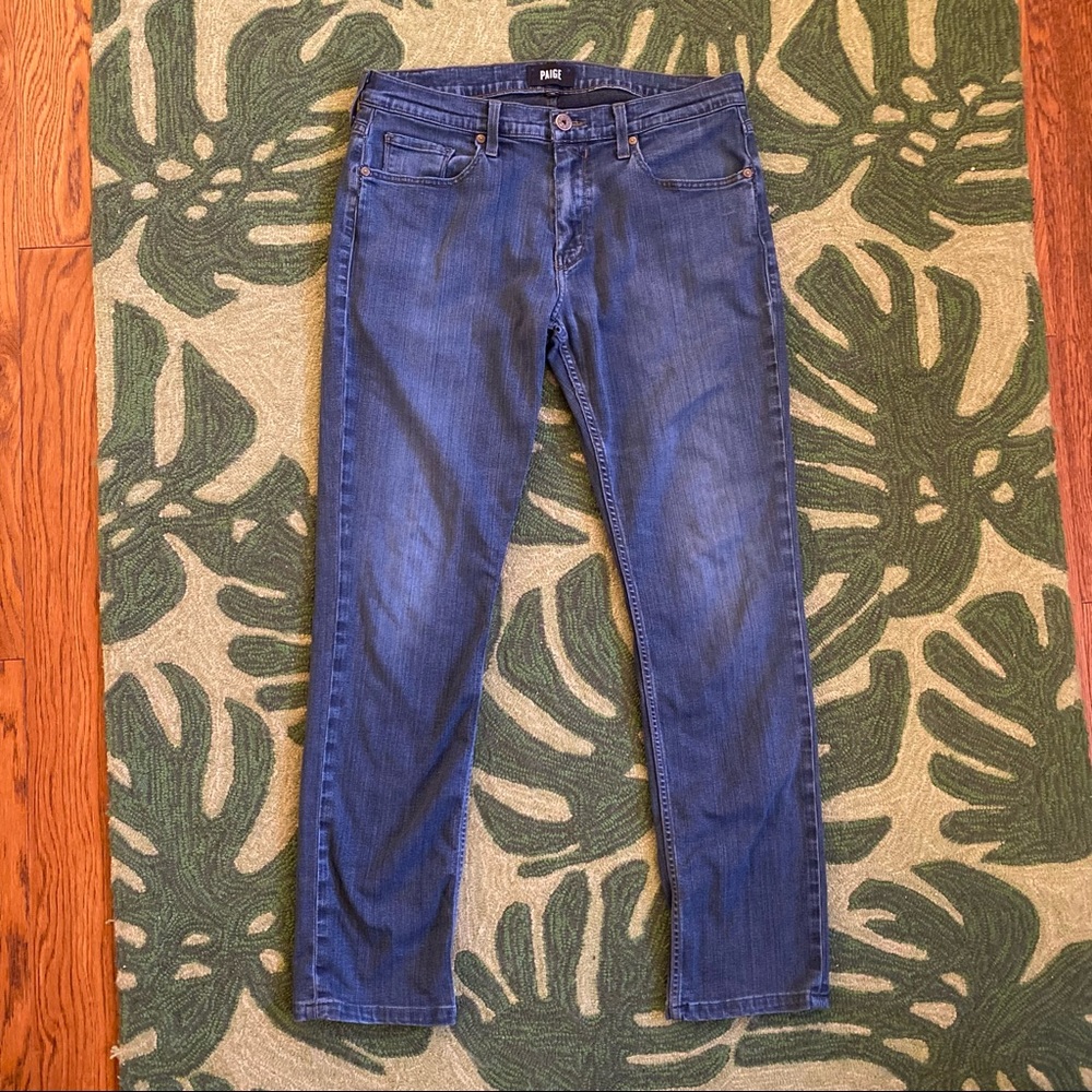 Paige Denim Federal Straight Leg Women's Jeans 32 (1 of 2)